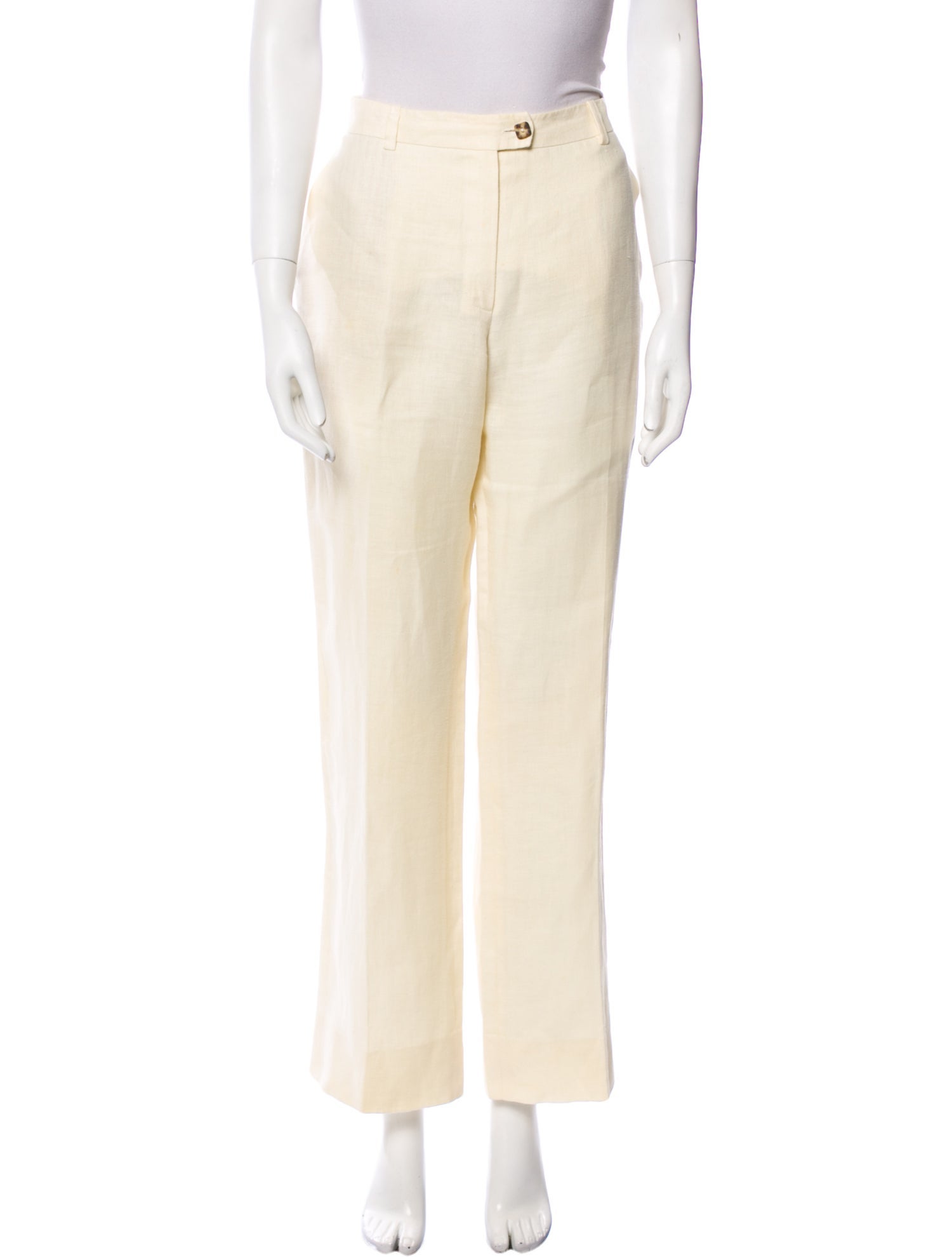 Loulou De La Falaise Linen Wide Leg Pants
