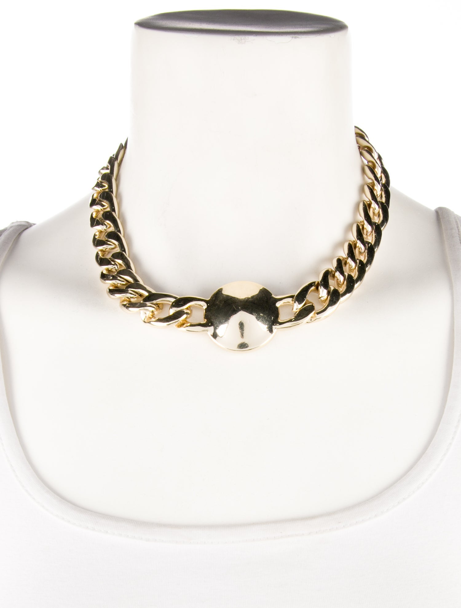 Lisa Freede Crystal Collar Link Necklace