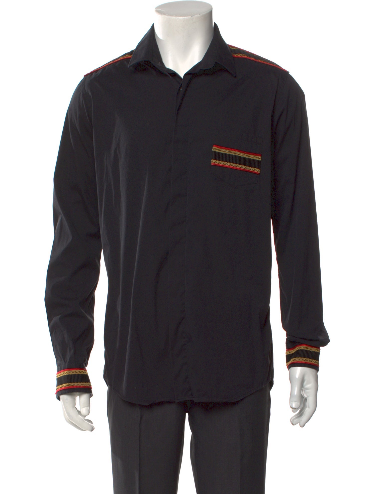 Lords & Fools Graphic Print Long Sleeve Shirt