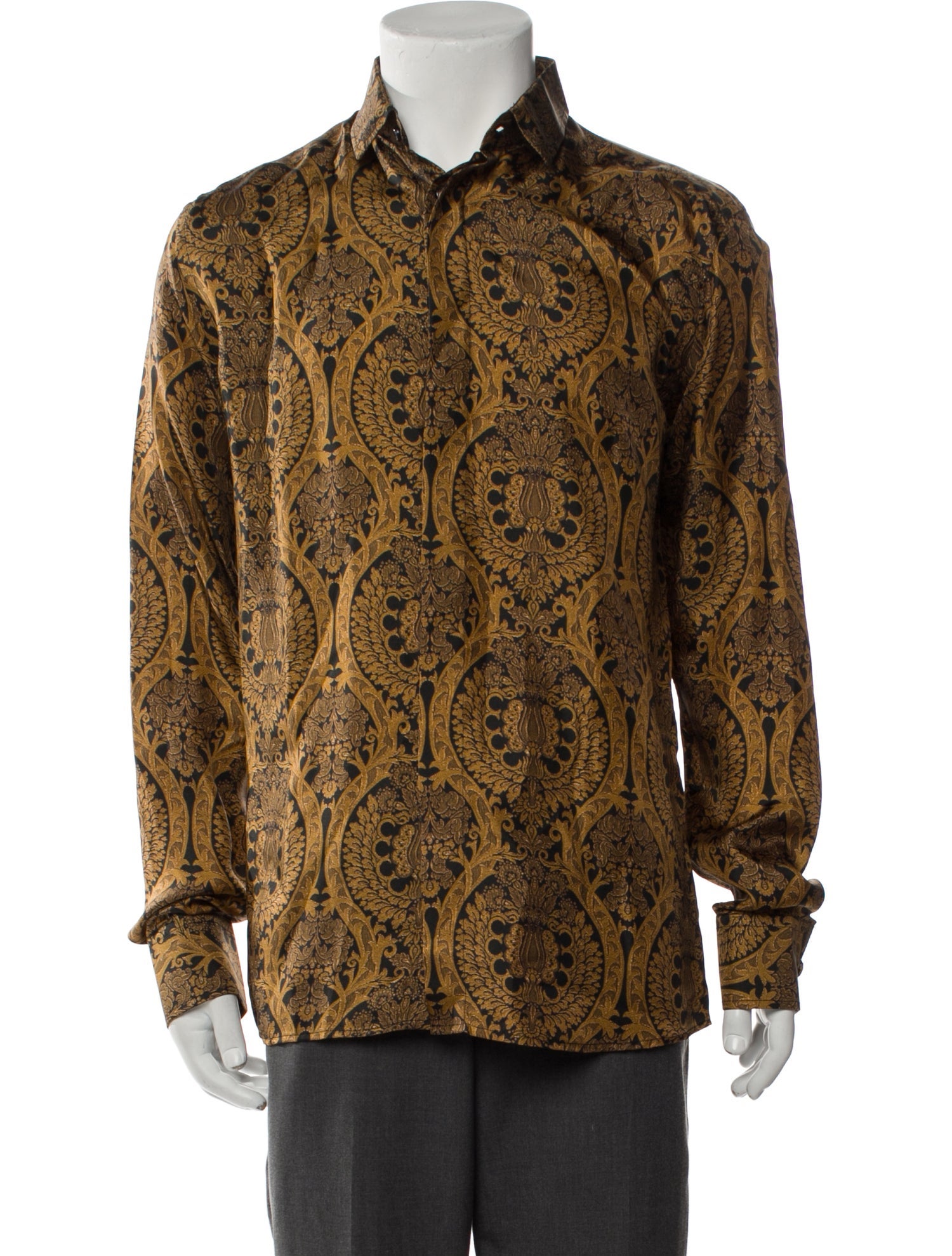 Lords & Fools Silk Printed Shirt