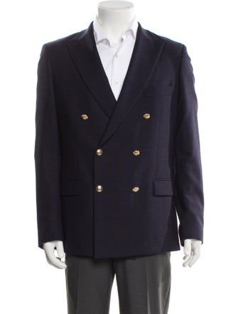 Lords & Fools Wool Cutout Accent Blazer