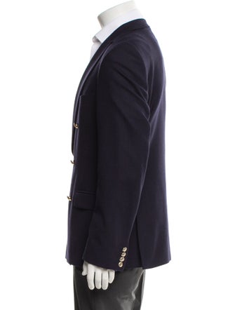 Lords & Fools Wool Cutout Accent Blazer