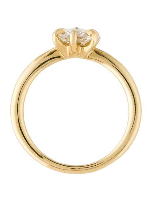 Laurie Fleming 18K 1.09ct Lab-Grown Diamond Engagement Ring