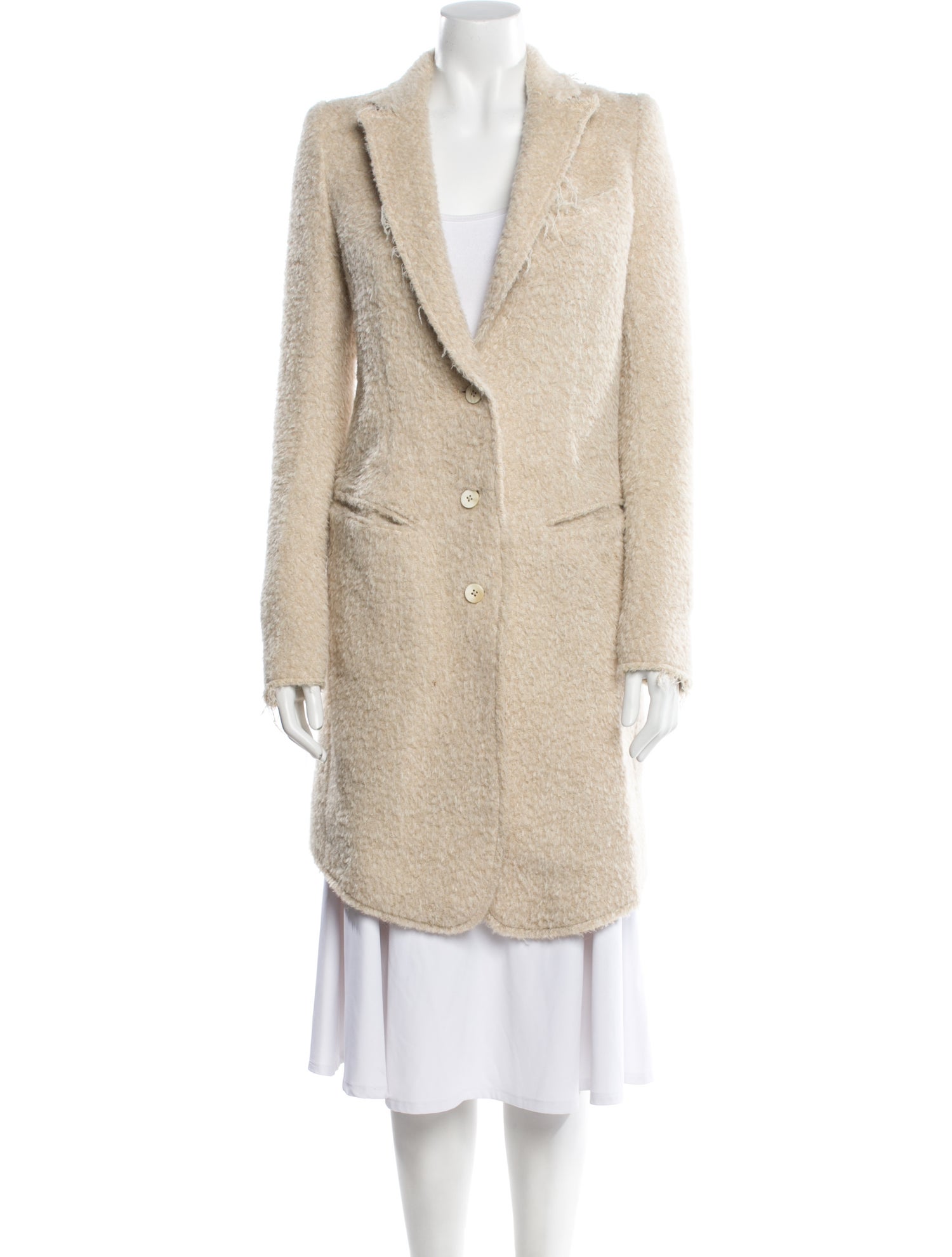 L.G.B. Alpaca Faux Fur Coat