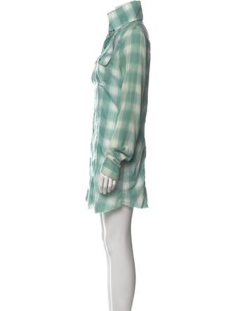 L.G.B. Plaid Print Mini Dress