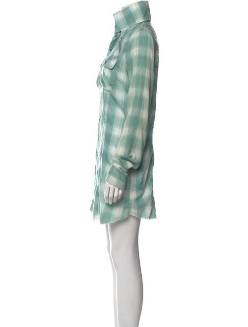 L.G.B. Plaid Print Mini Dress