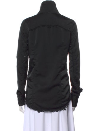 L.G.B. Long Sleeve Button-Up Top