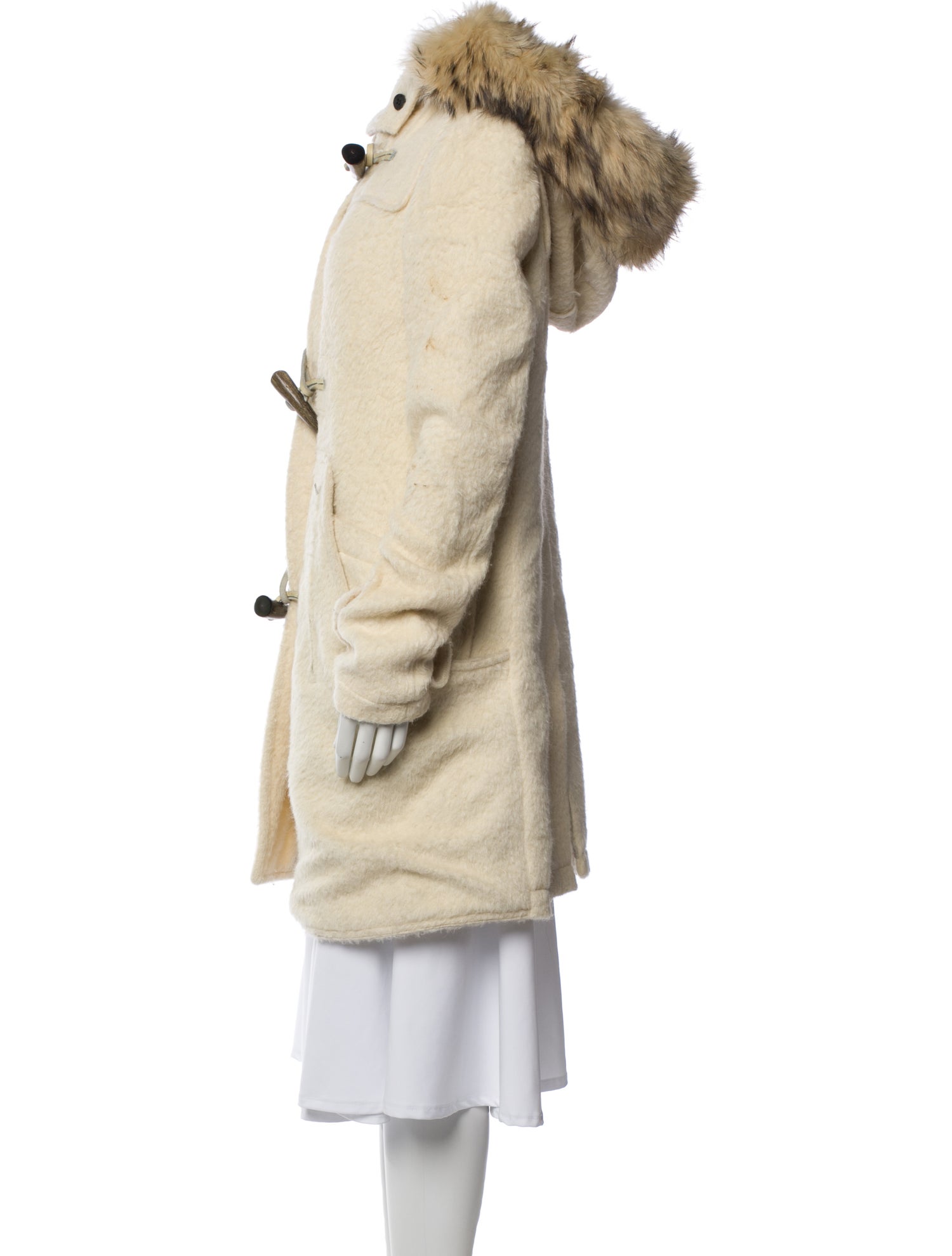 L.G.B. Wool Trench Coat