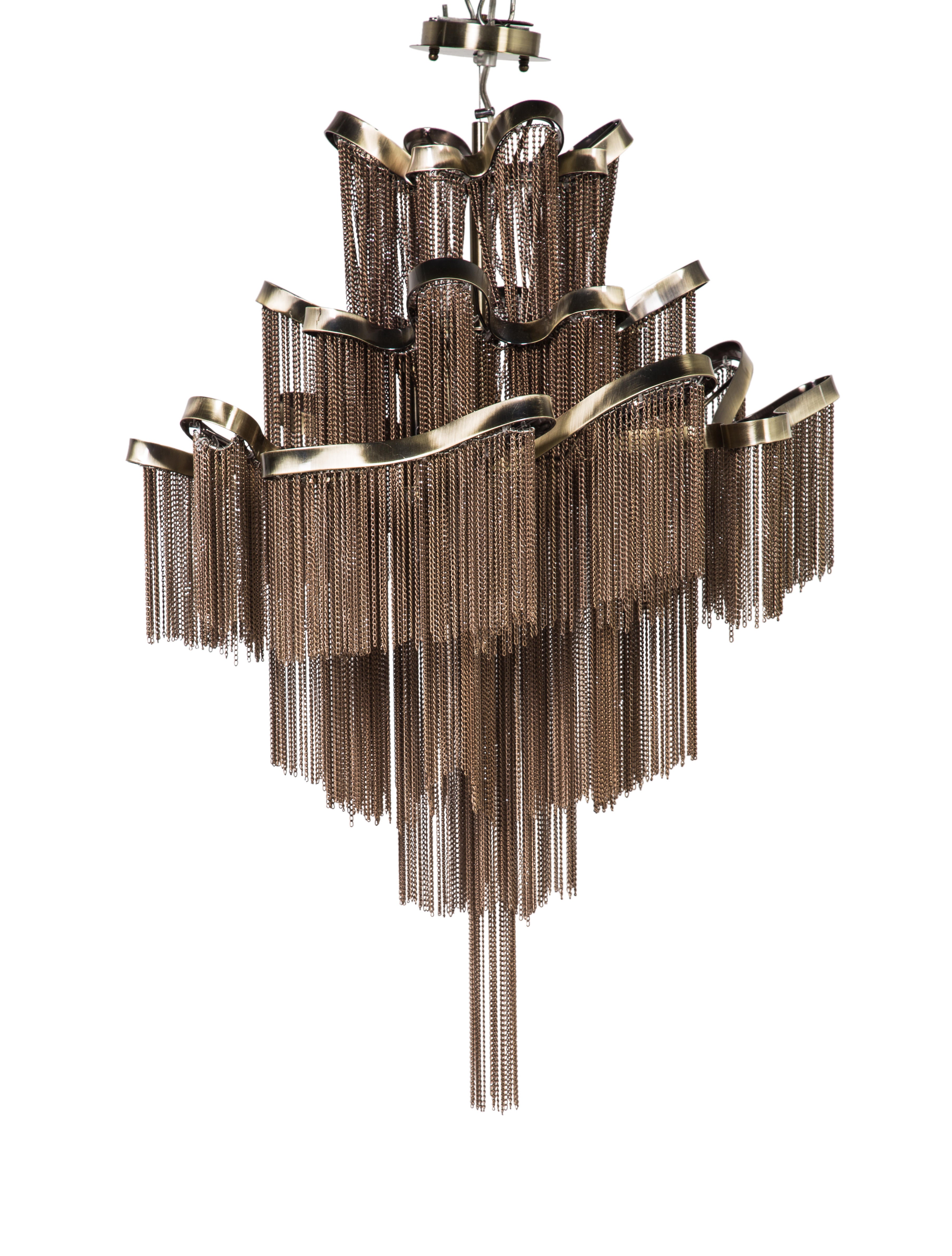 Lighting Chain-Link Ceiling Light