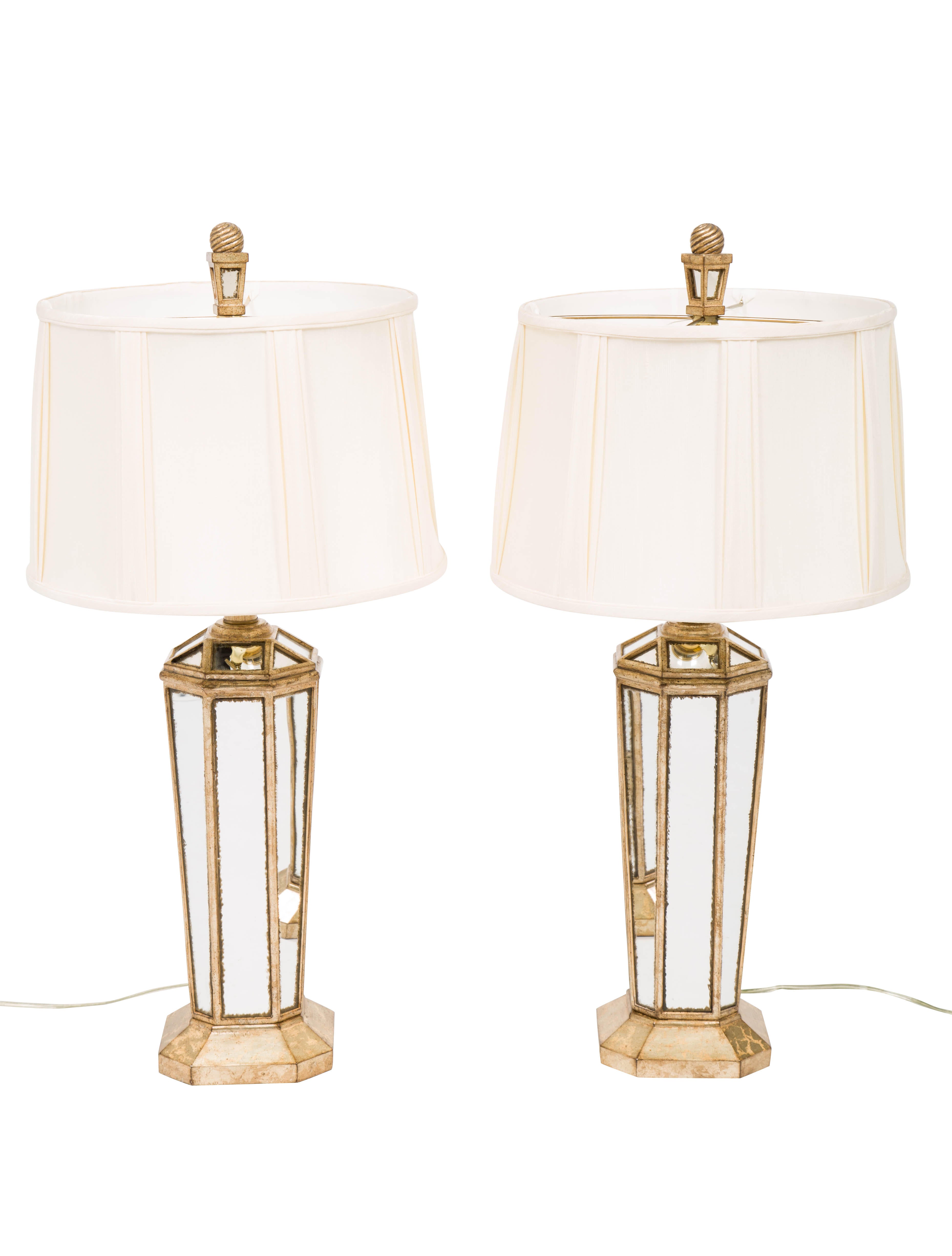 Pair Of Alexander John Table Lamps Lighting Lghti20472 The Pair Of Alexander John Table Lamps
