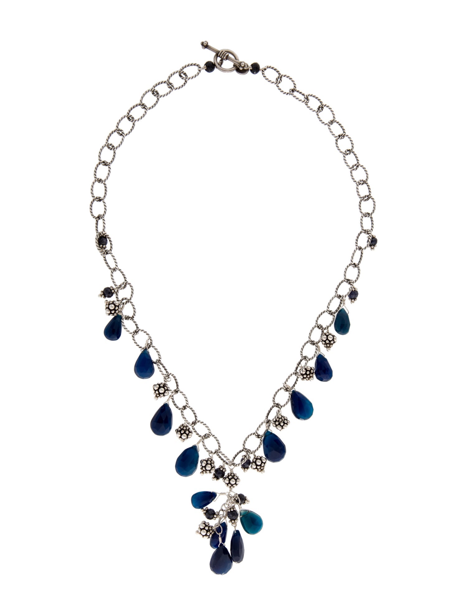 Laura Gibson Dyed Agate Collar Necklace