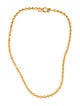 Laura Gibson 22K Faceted Chain Necklace