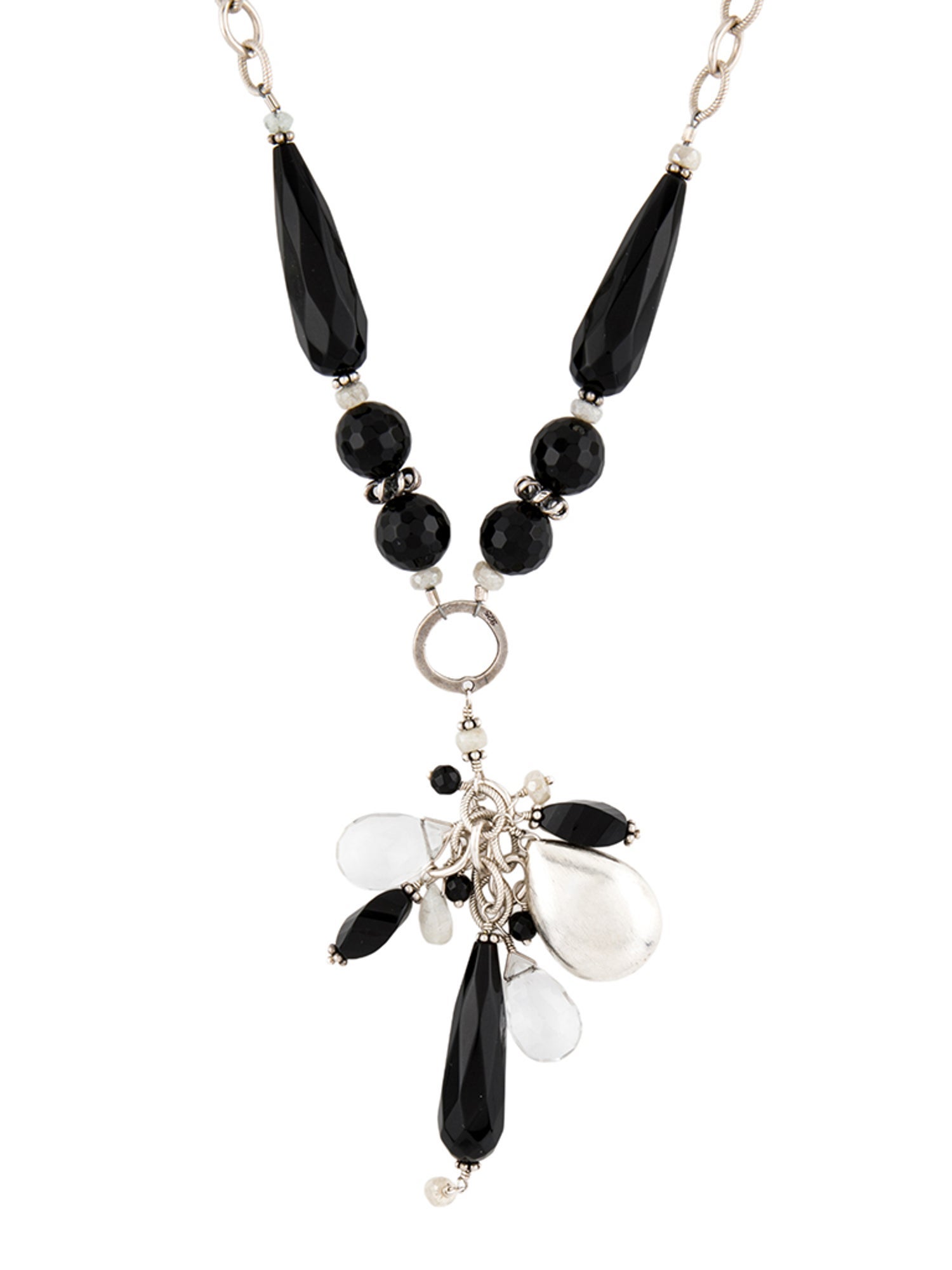 Laura Gibson Beaded Lavalier Necklace