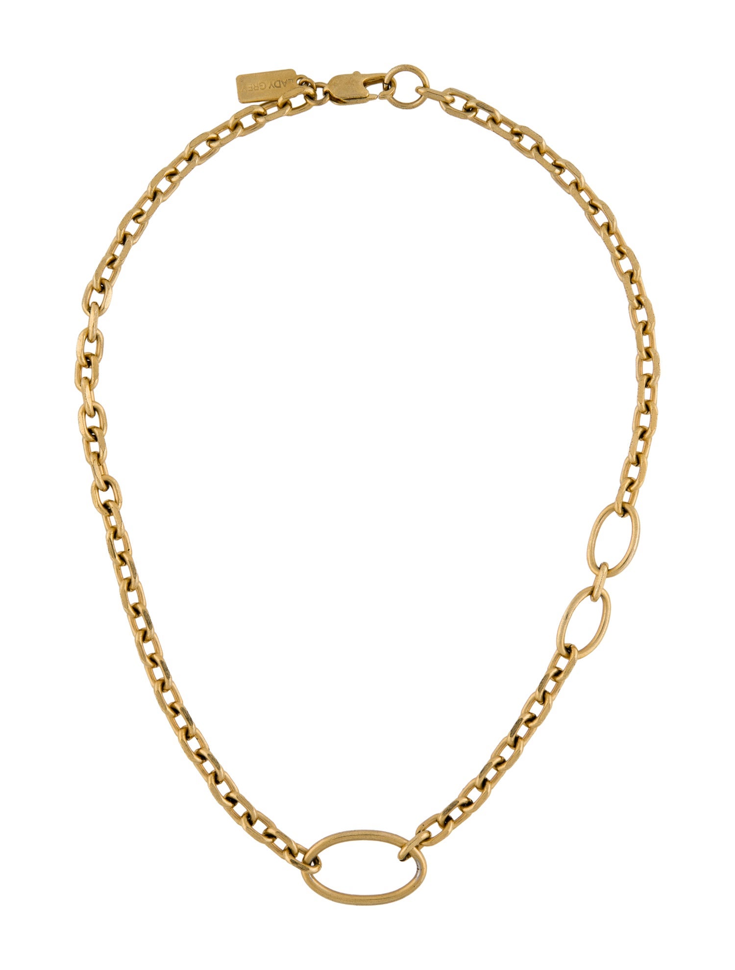 Lady Grey Link Chain Necklace