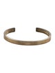 Le Gramme 9G Burnished Cuffed Bracelet