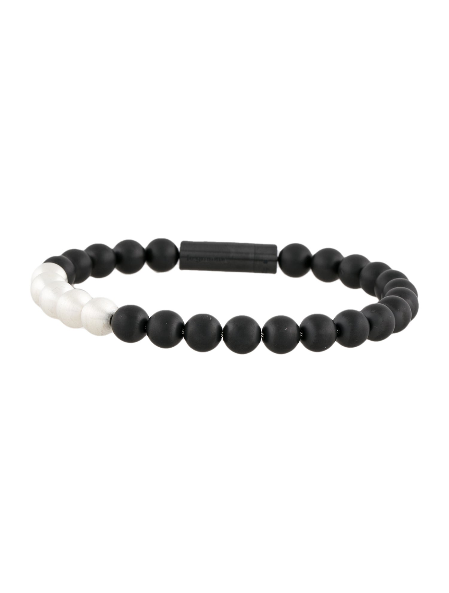 Le Gramme Two-Tone Beaded Bracelet