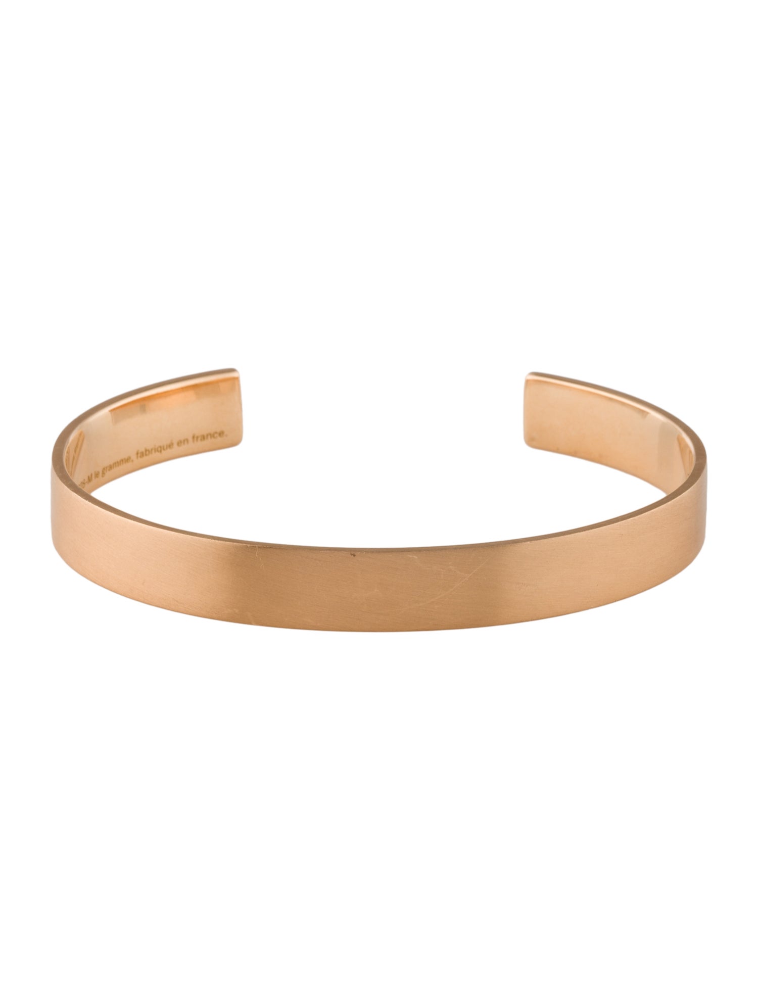 Le Gramme 18K Le 33g Ribbon Cuff Bracelet