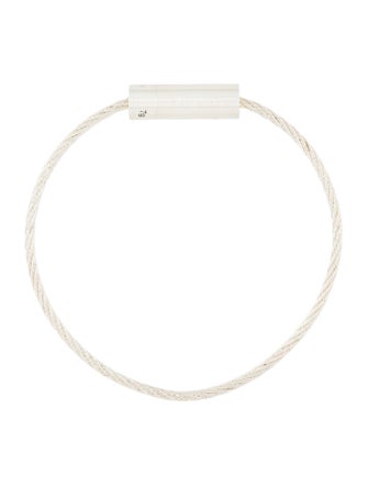 Le Gramme Twisted Cable Bracelet