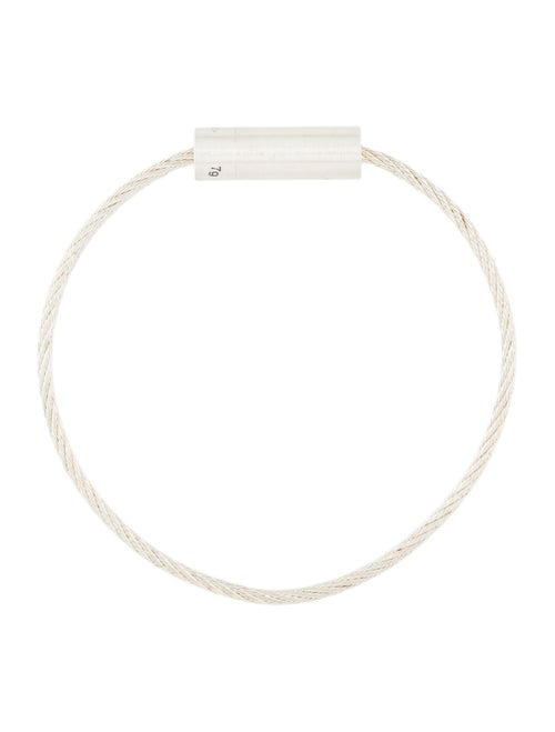 Le Gramme Twisted Cable Bracelet