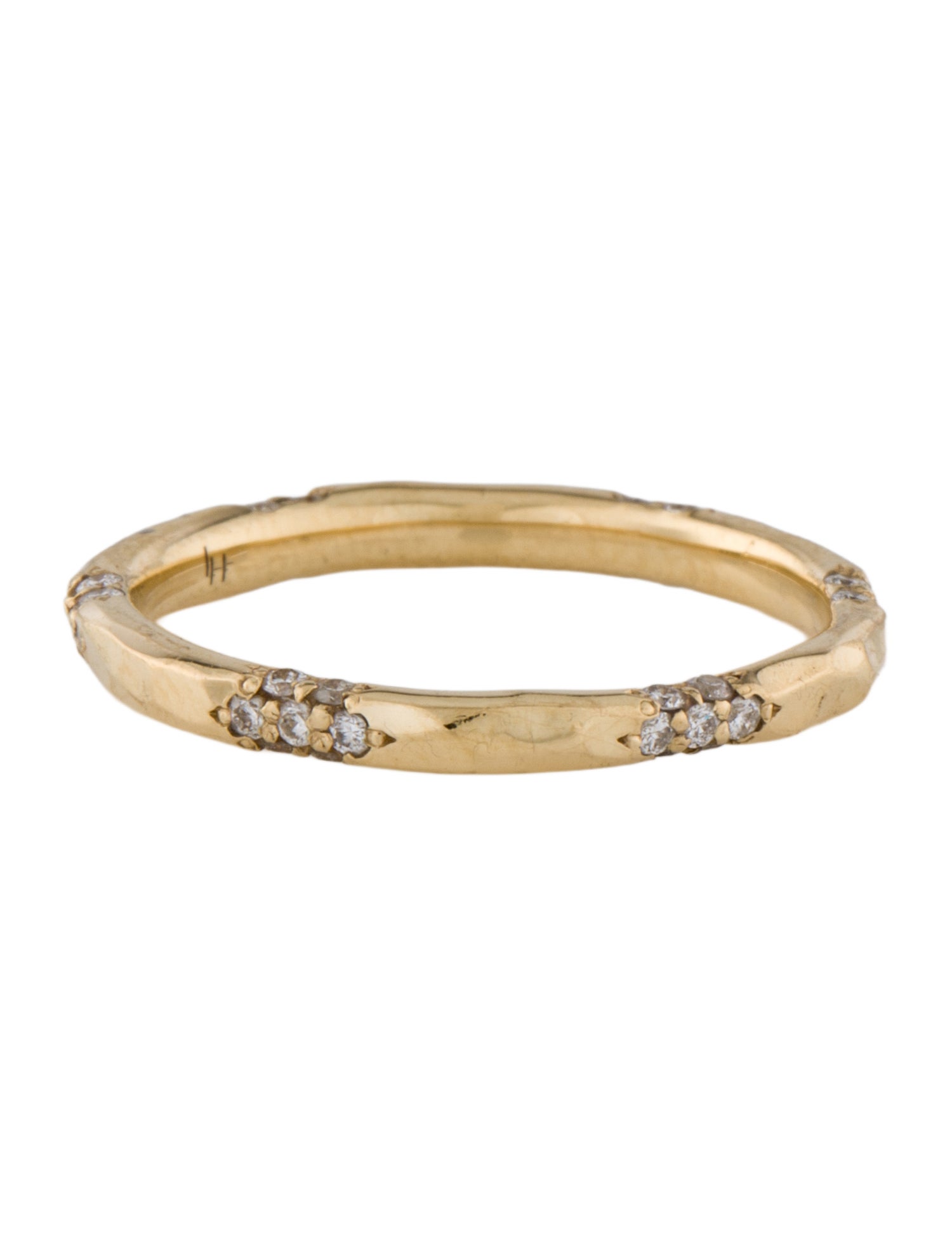 Logan Hollowell Diamond Sevenfold Stack Ring