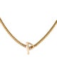 Logan Hollowell 14K Mini Trillion Toggle Choker Nekclace