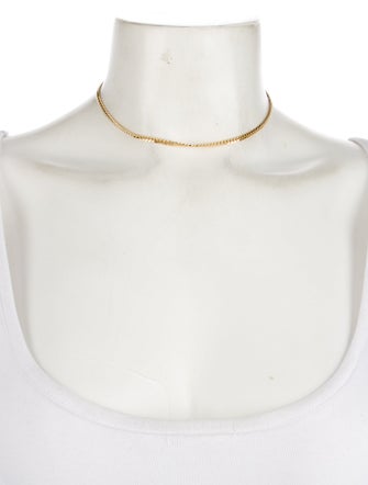 Logan Hollowell 14K Mini Trillion Toggle Choker Nekclace