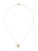 Logan Hollowell 14K Moonstone & Diamond Baby Queen Water Drop Pendant Necklace