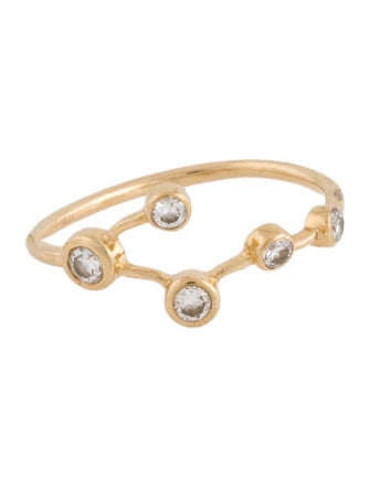 Logan Hollowell 14K Diamond 'Big Dipper' Stellar Cocktail Ring