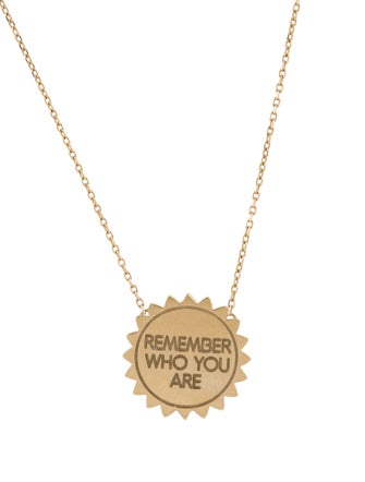 Logan Hollowell 14K Diamond Medium 11:11 Sunshine Pendant Necklace