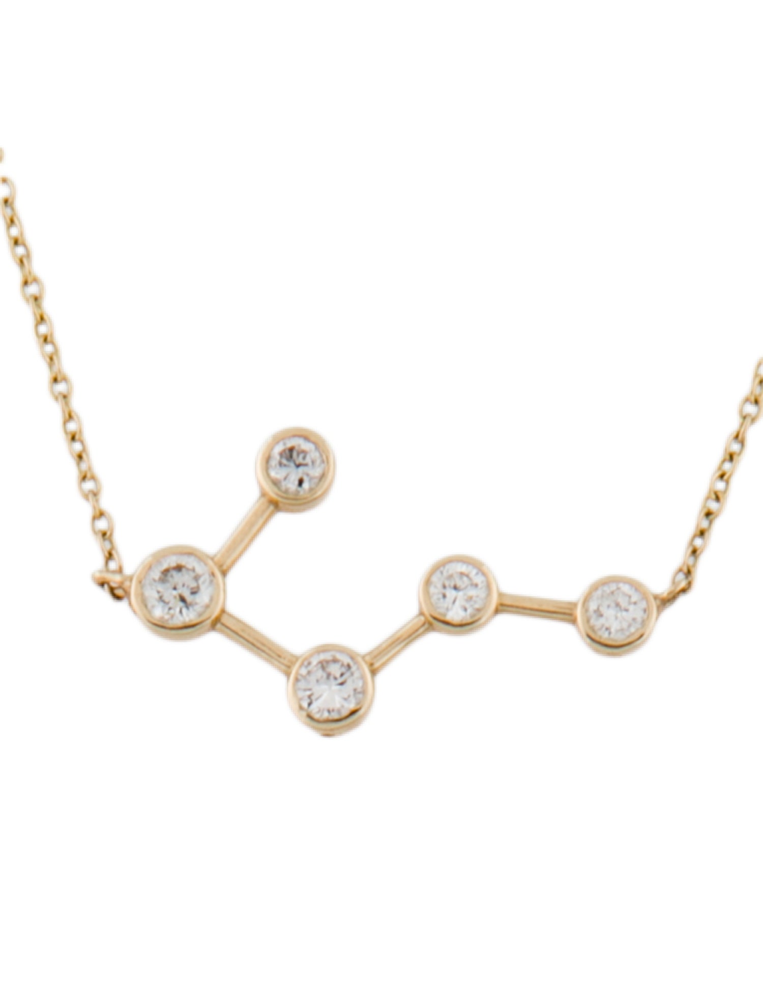 Logan Hollowell 14K Diamond Big Dipper Constellation Necklace