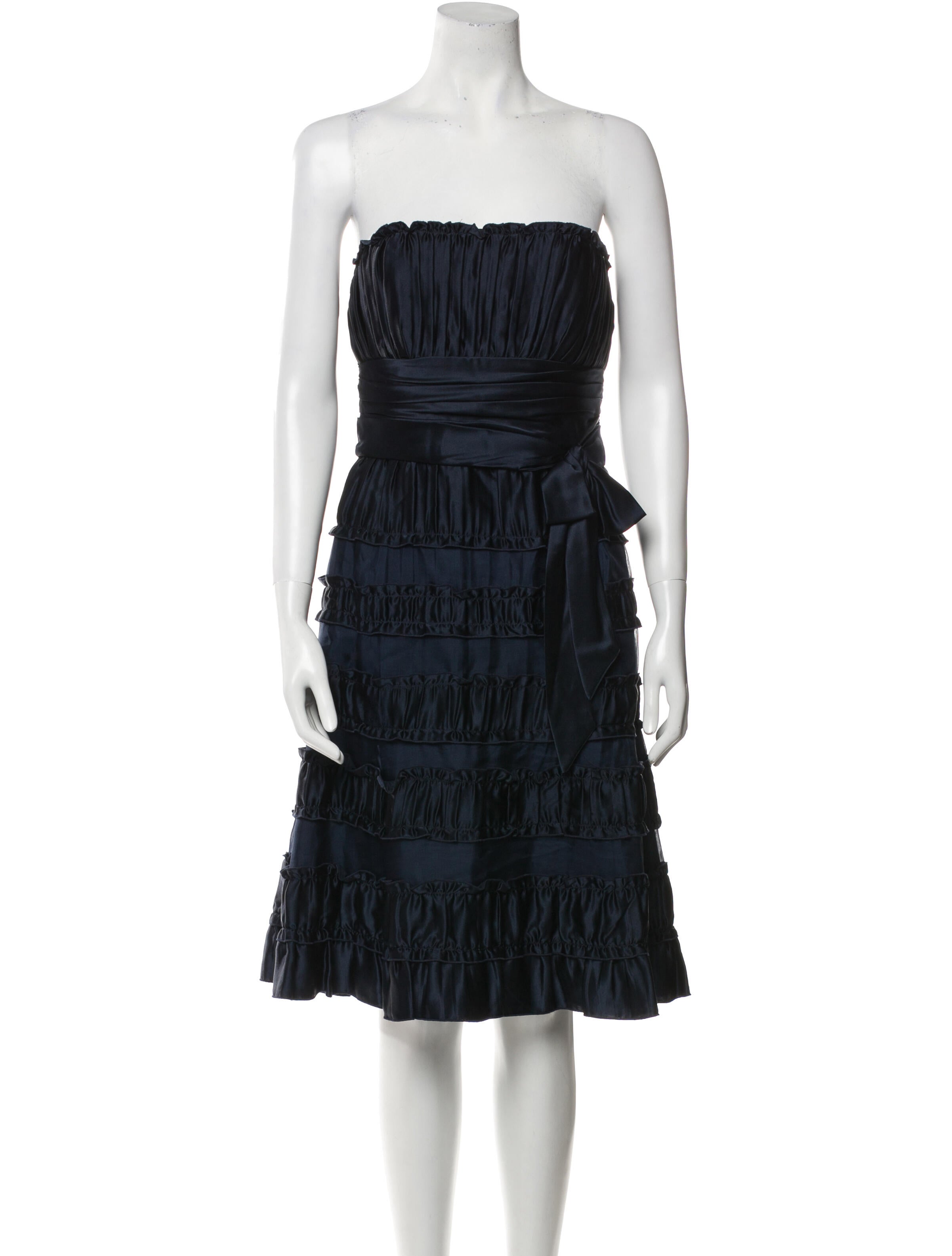 Liancarlo Couture Silk Mini Dress