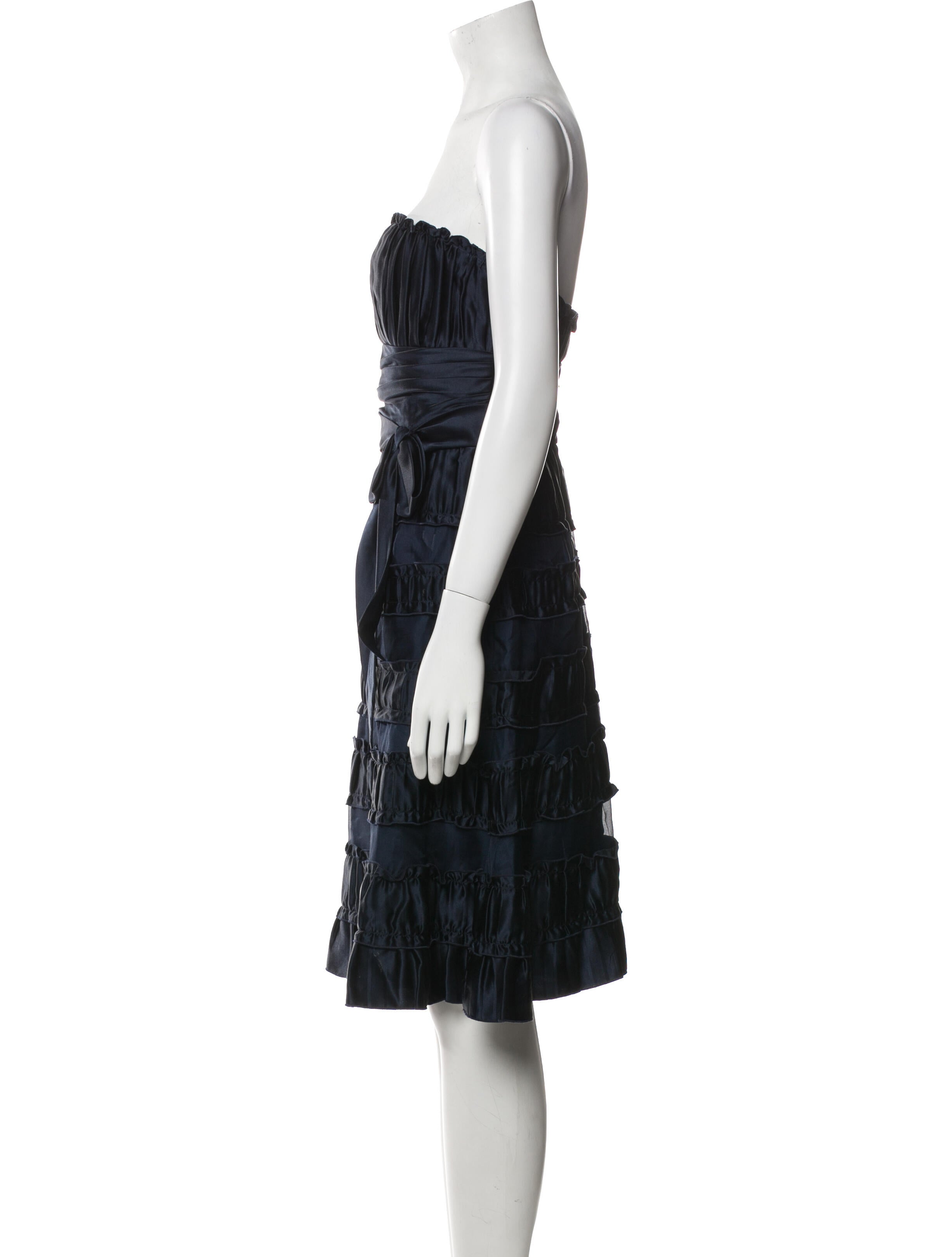 Liancarlo Couture Silk Mini Dress