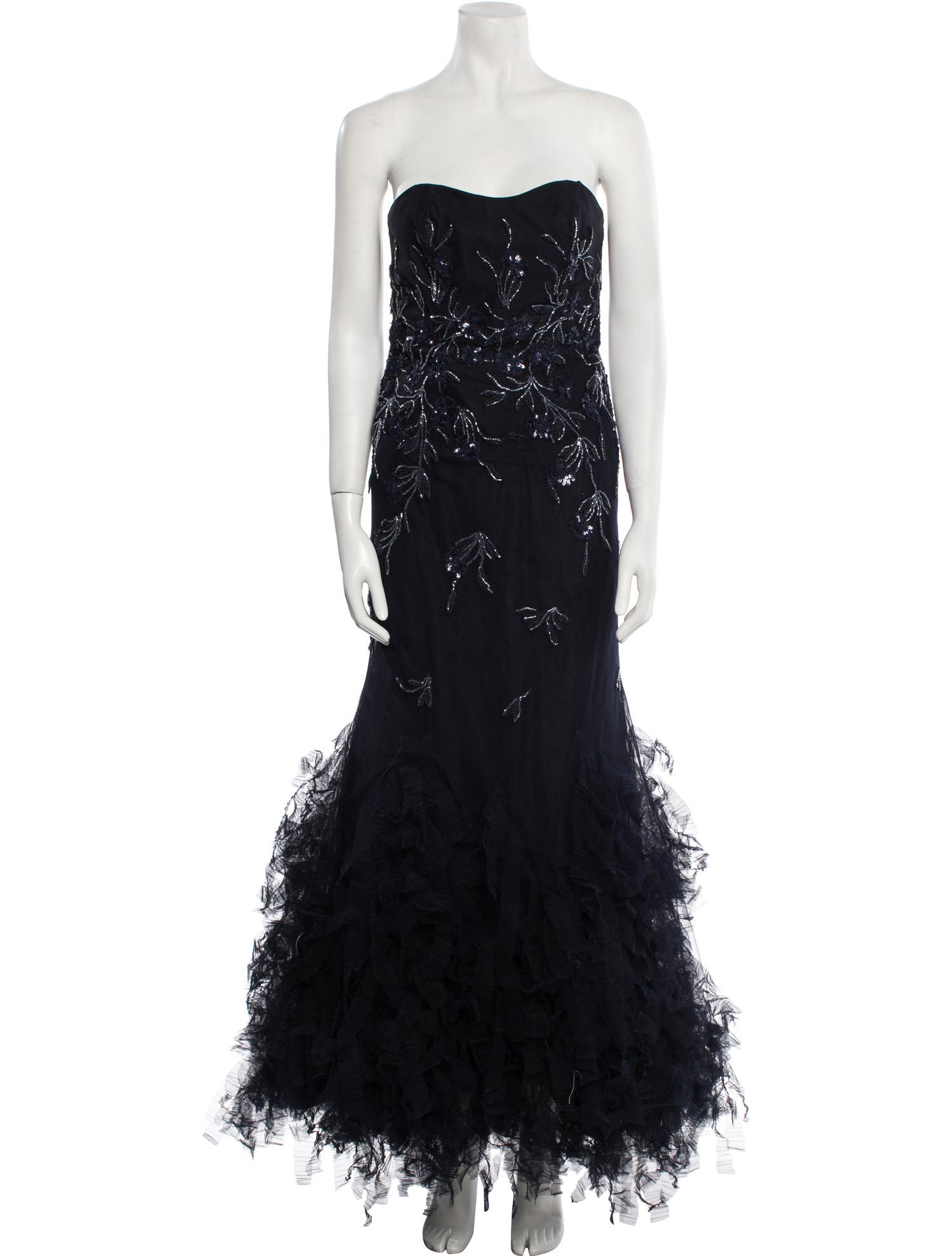 Liancarlo Couture Silk Long Dress