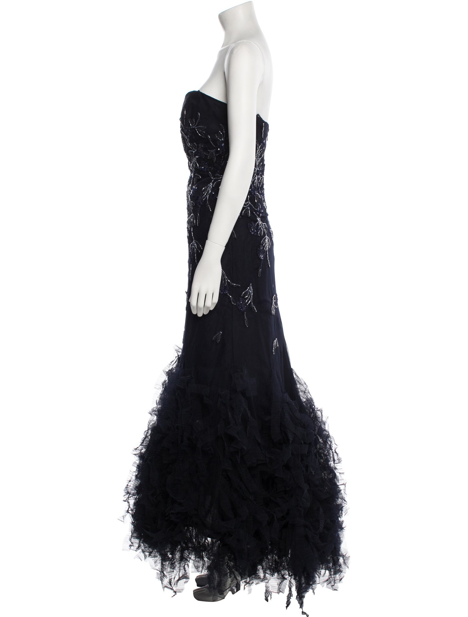 Liancarlo Couture Silk Long Dress