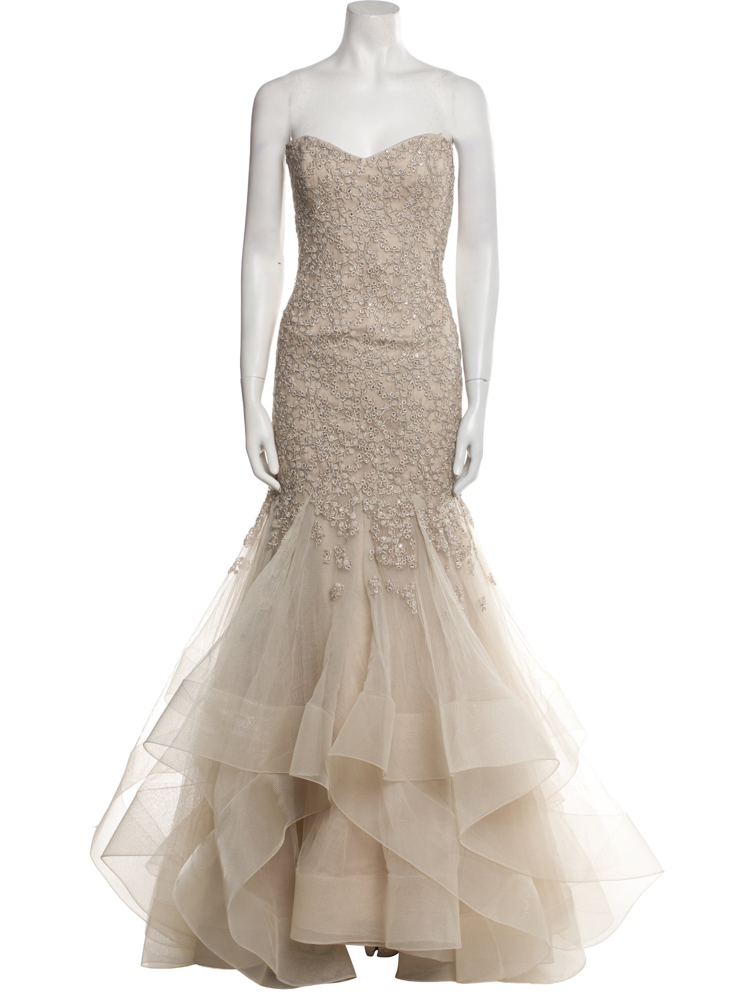 Liancarlo Couture Silk Long Dress