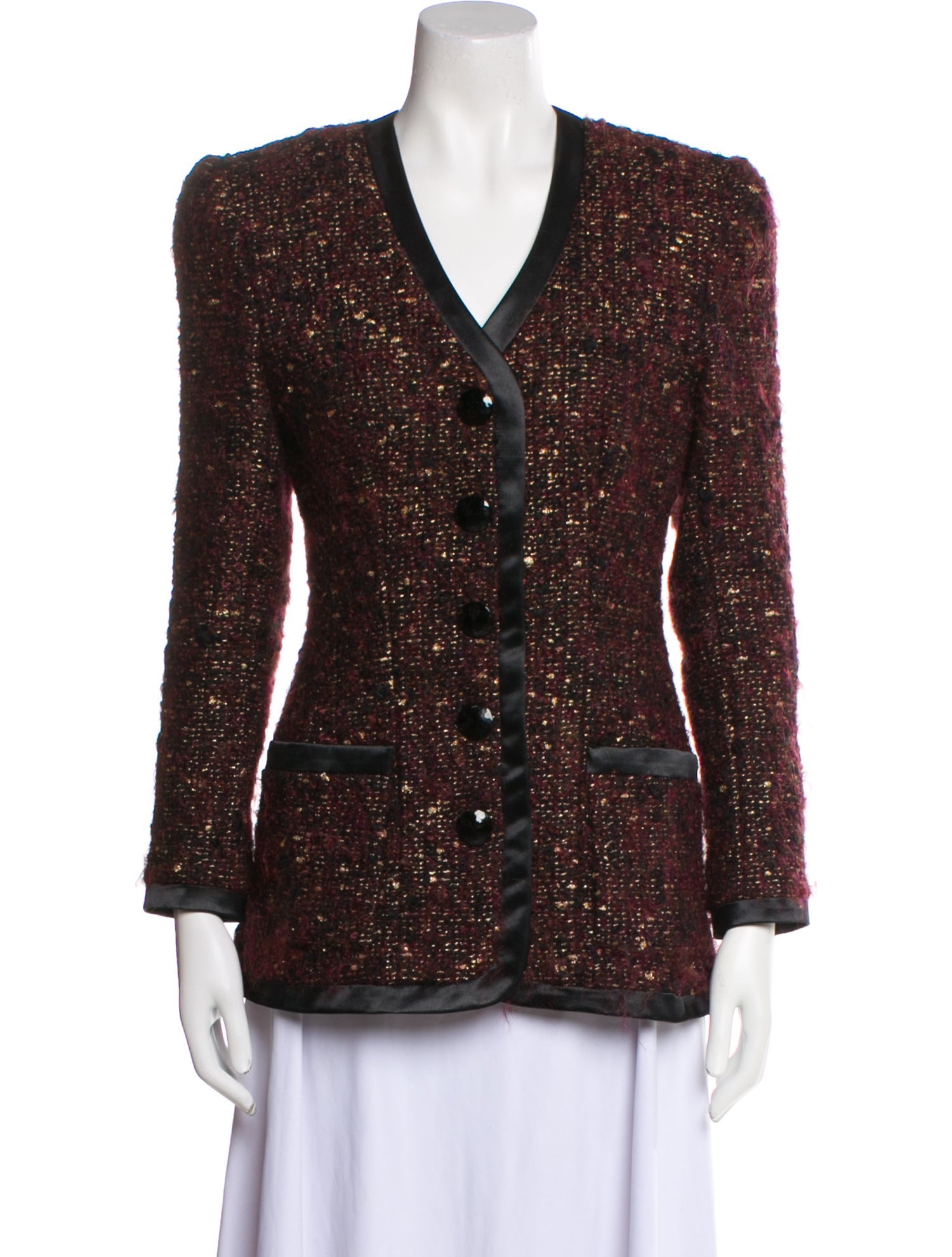 Liancarlo Couture Tweed Pattern Jacket