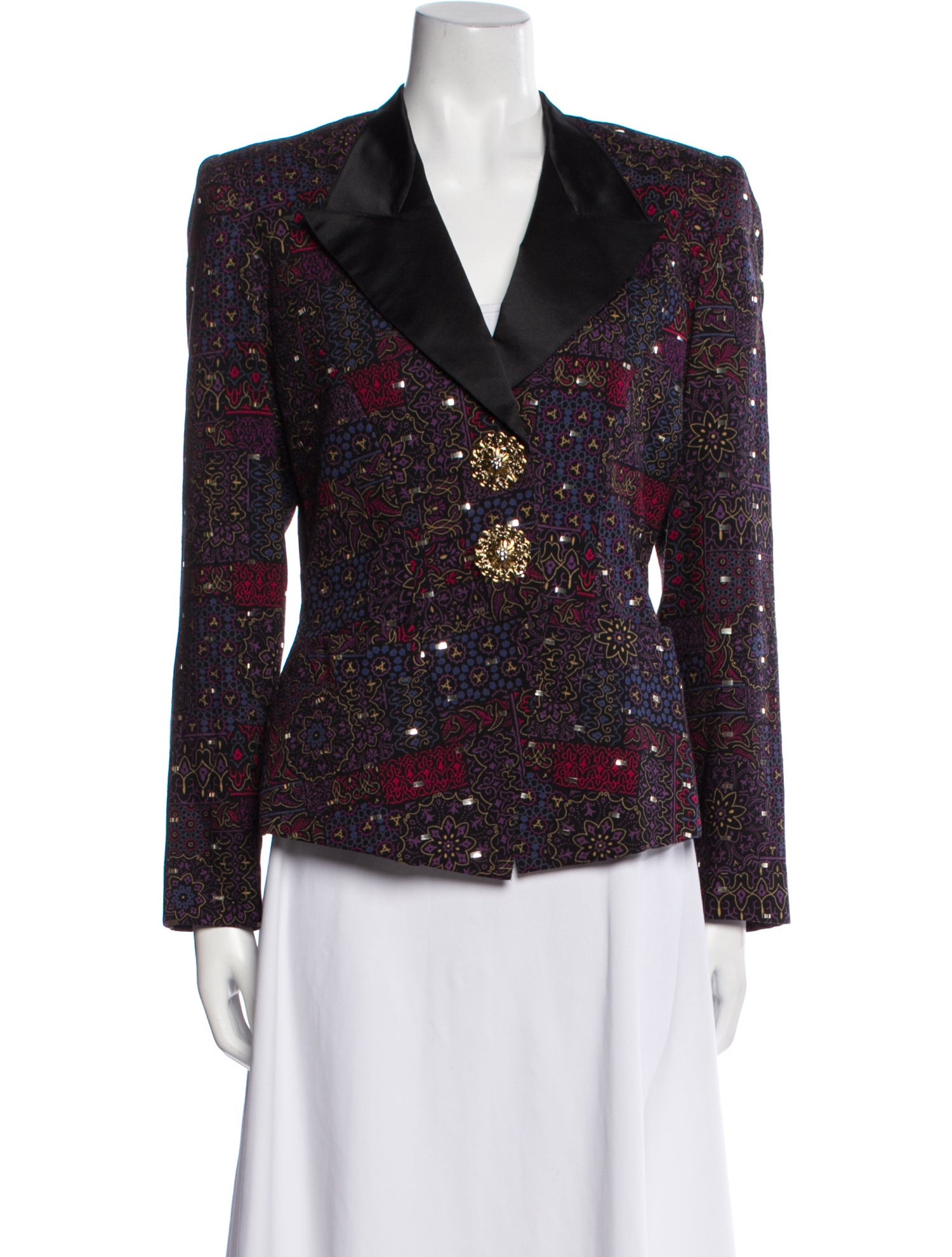 Liancarlo Couture Floral Print Blazer