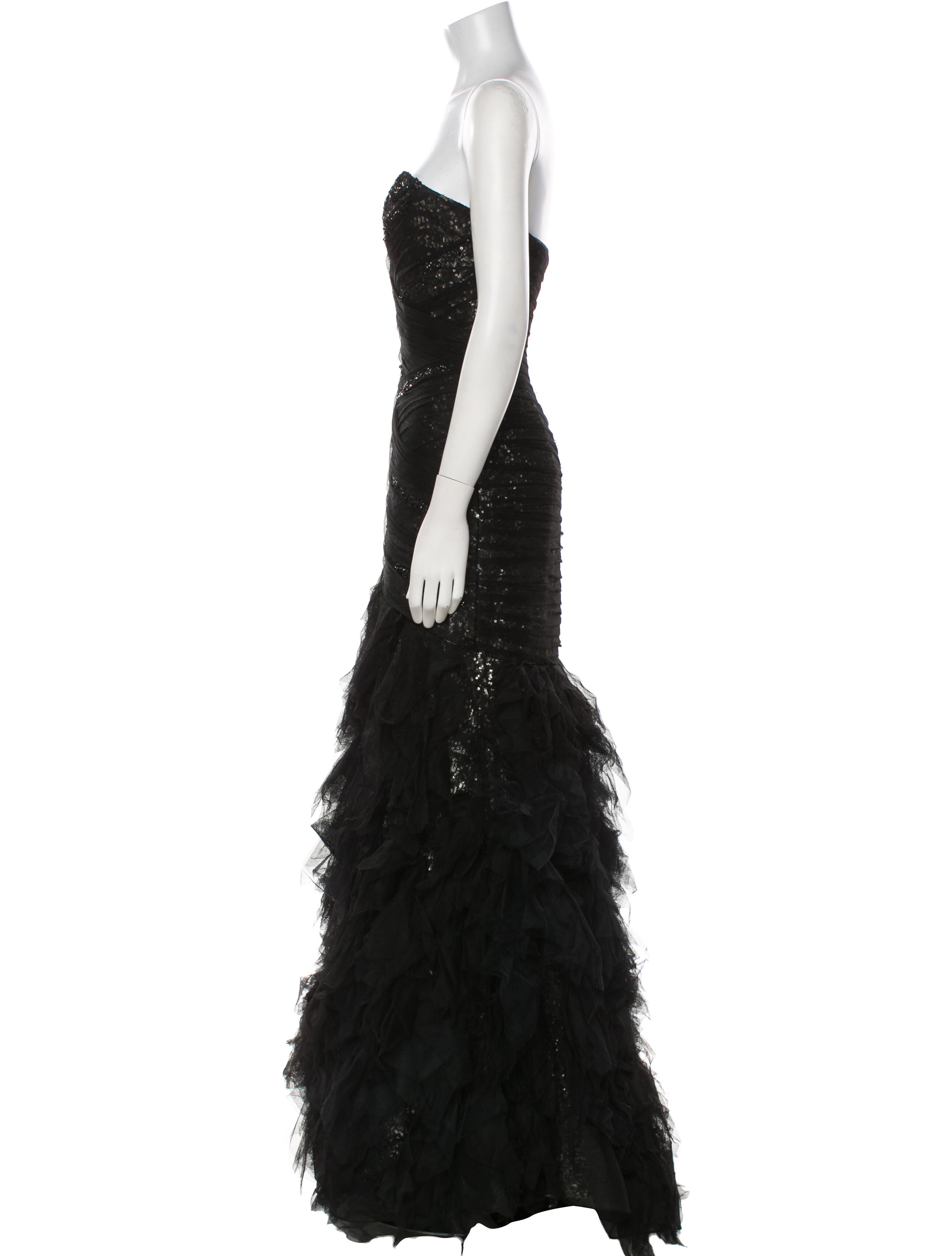 Liancarlo Couture Strapless Long Dress