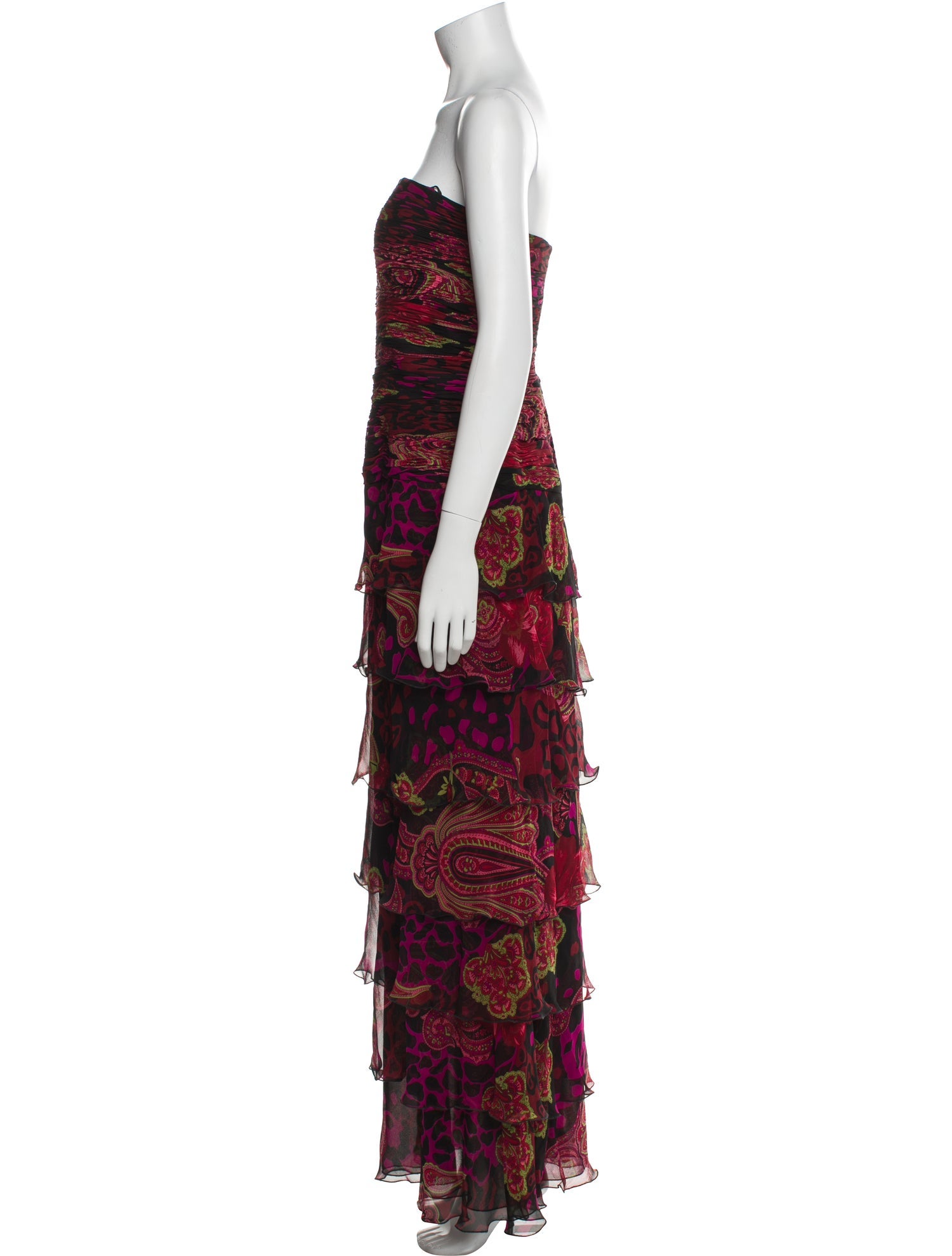 Liancarlo Couture Printed Long Dress