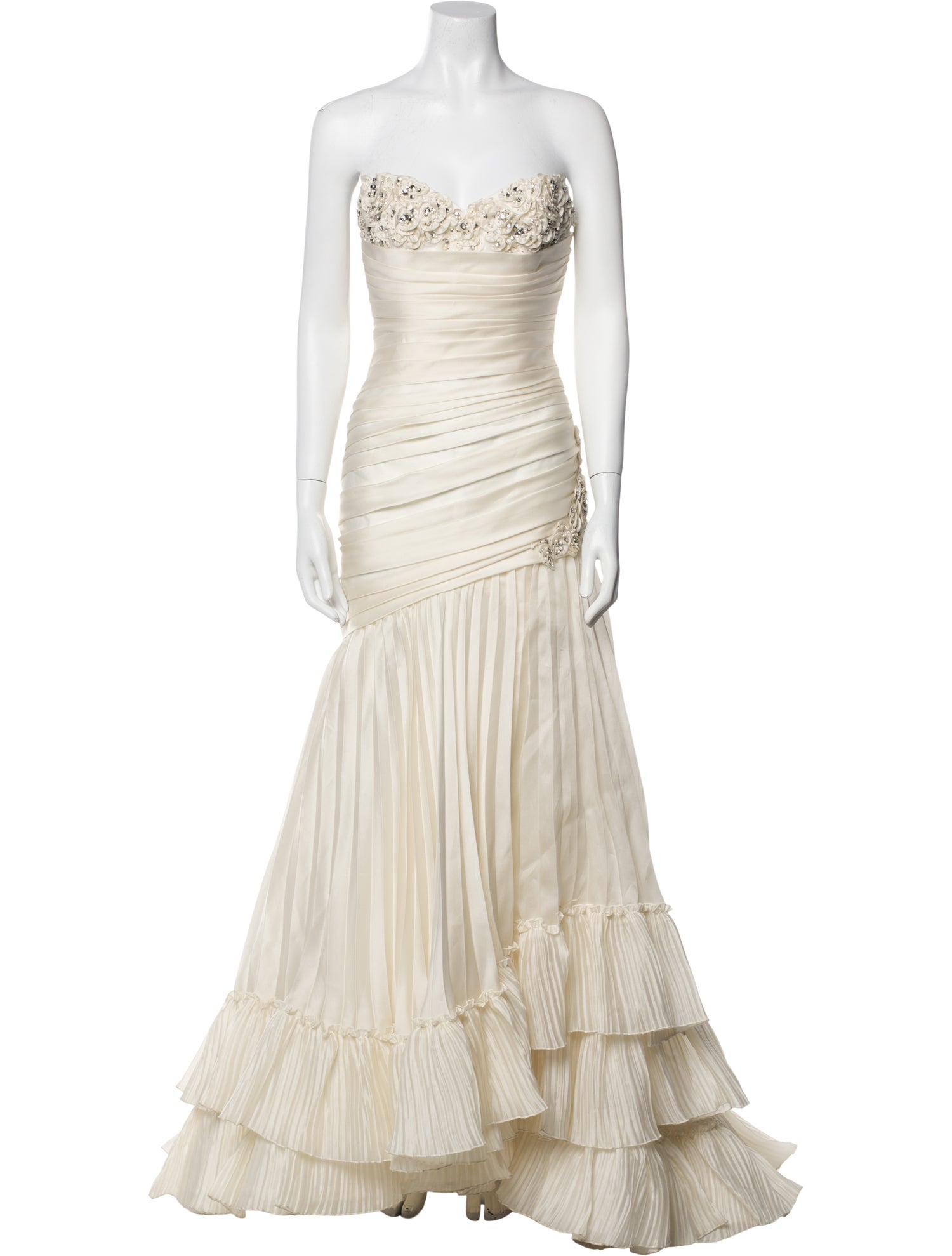 Liancarlo Couture Silk Long Dress