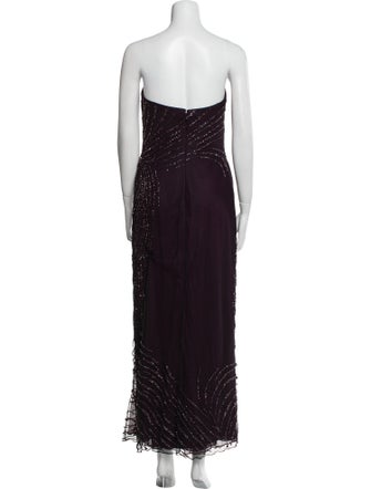 Liancarlo Couture Strapless Midi Length Dress