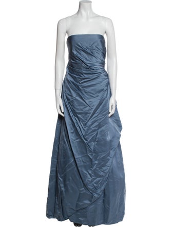 Liancarlo Couture Silk Long Dress