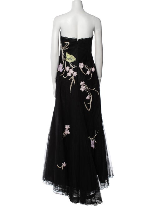 Liancarlo Couture Silk Long Dress