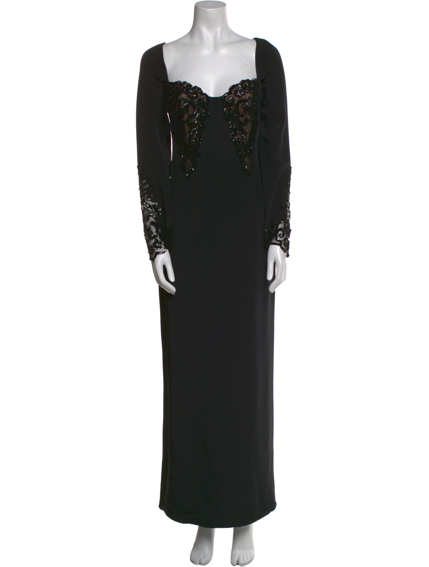 Liancarlo Couture Square Neckline Long Dress