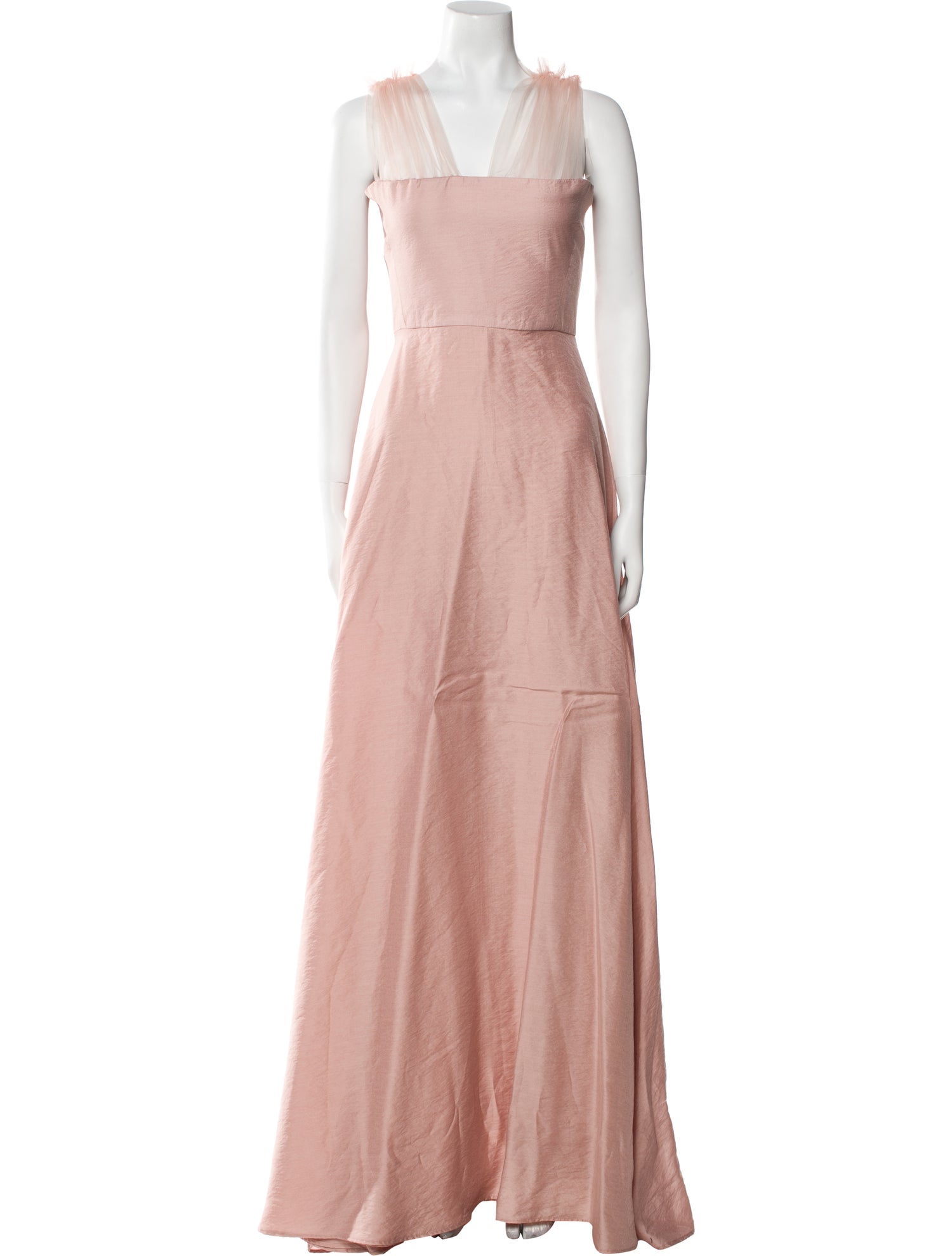 Lia Cohen Square Neckline Long Dress