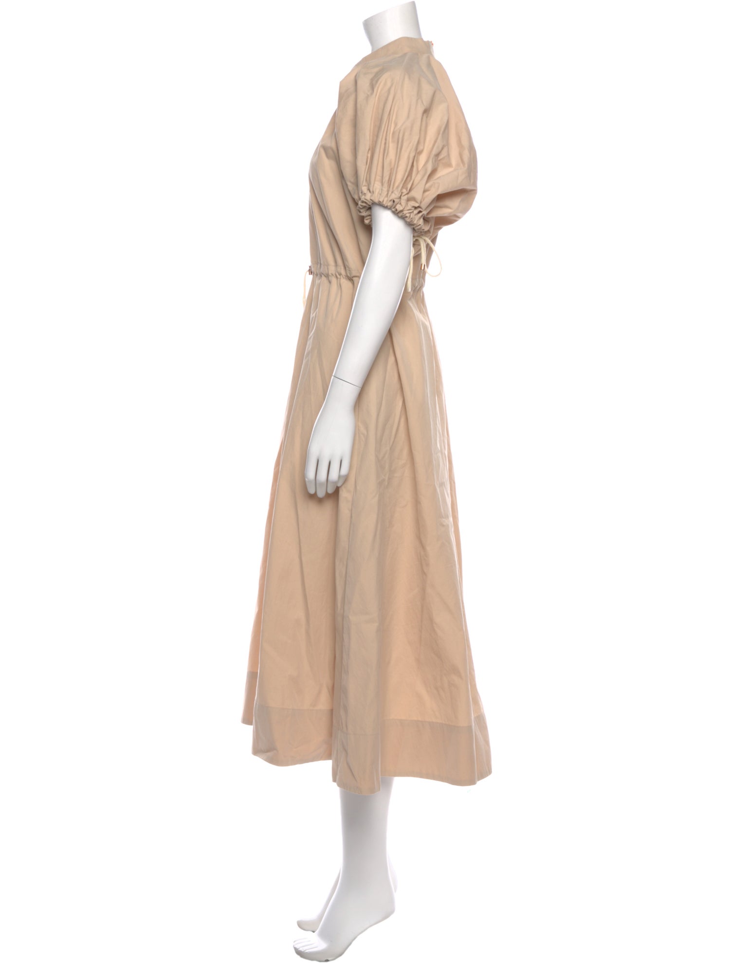 Lia Cohen Mock Neck Midi Length Dress