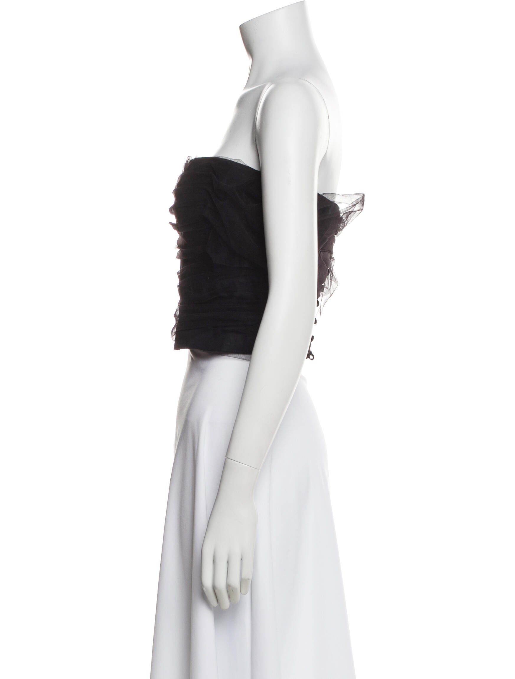 Lia Cohen Strapless Top