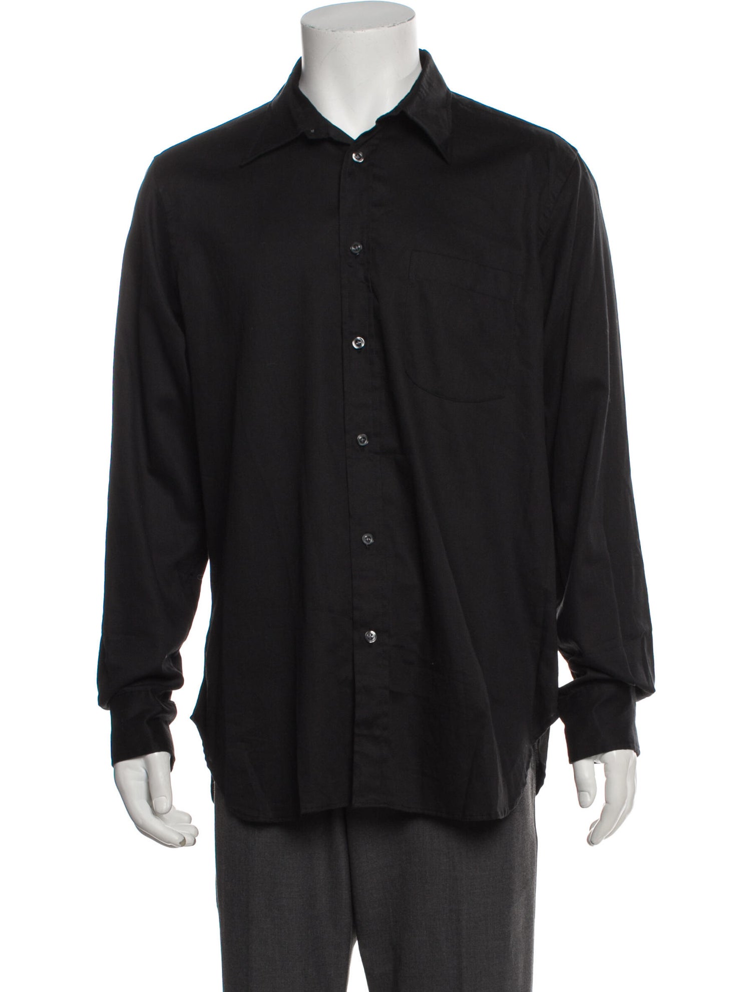 Libertine Long Sleeve Shirt Black Casual Shirts, Clothing LIB24066