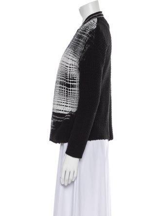 Libertine Plaid Print Open Front Sweater