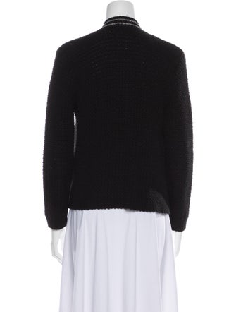 Libertine Plaid Print Open Front Sweater